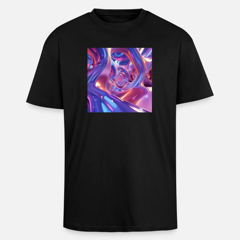 Kunst - Oversized Heavyweight Unisex T-Shirt - Schwarz