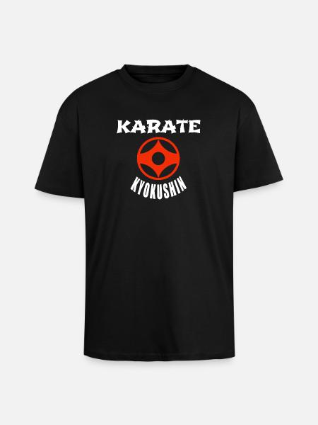 Karate Kyokushin - Unisex Oversized Heavyweight T-shirt - black