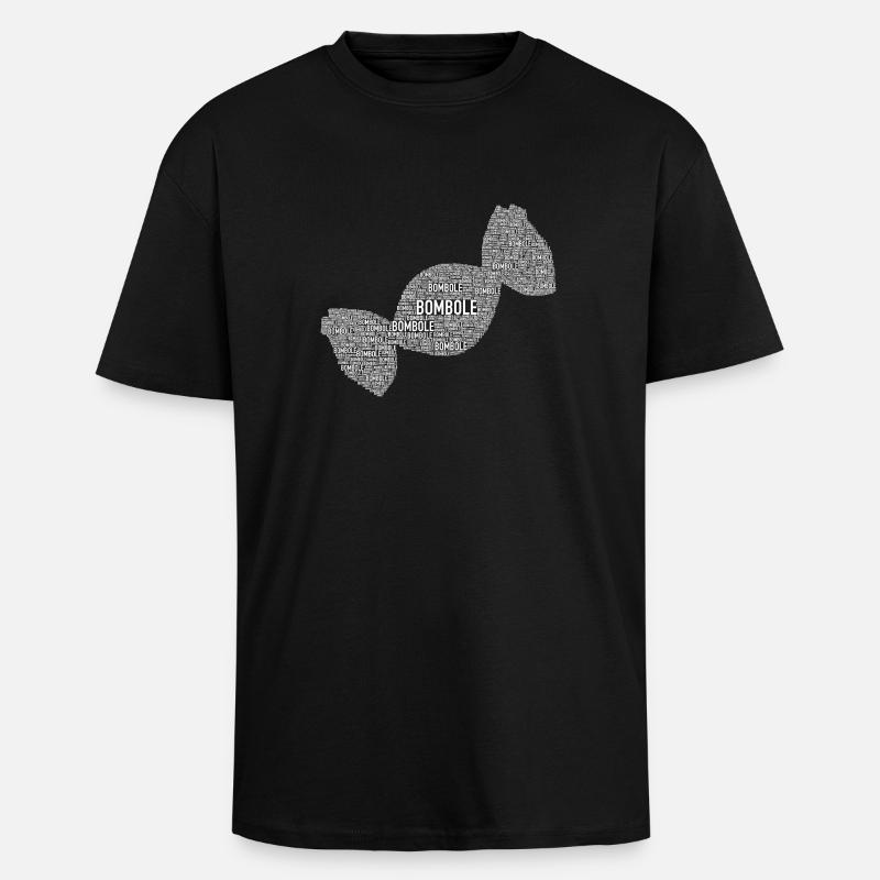 Bombole - Oversized Heavyweight Unisex T-Shirt - Schwarz