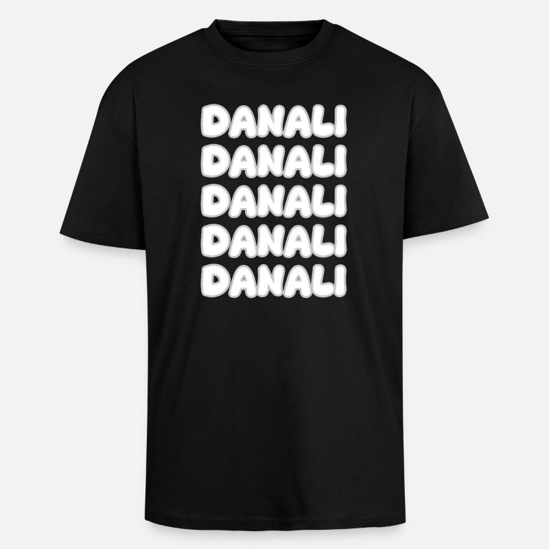 Gift for Danali - Unisex Oversized Heavyweight T-shirt - black