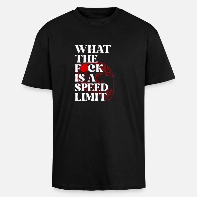 Auto - Oversized Heavyweight Unisex T-Shirt - Schwarz