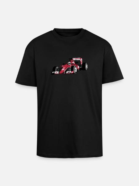 - Motorsports - Unisex Oversized Heavyweight T-shirt - black