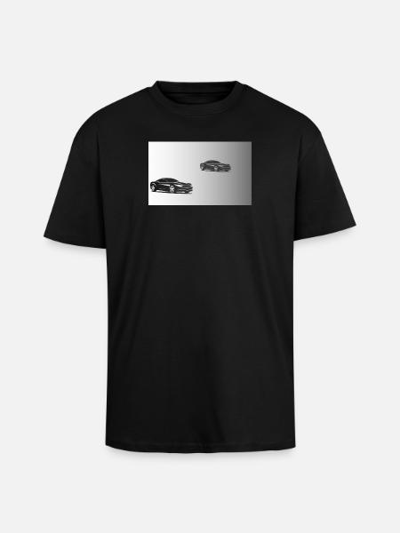 Auto - Oversized Heavyweight Unisex T-Shirt - Schwarz