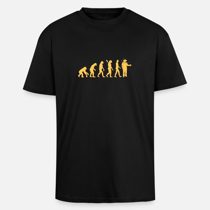 Imker - Oversized Heavyweight Unisex T-Shirt - Schwarz