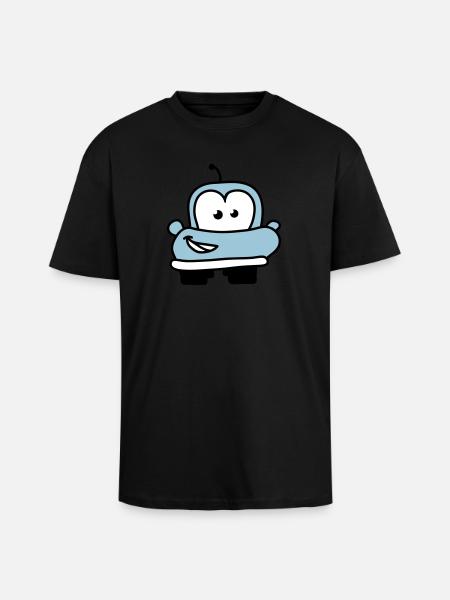 autos__funny_car_3c - Oversized Heavyweight Unisex T-Shirt - Schwarz