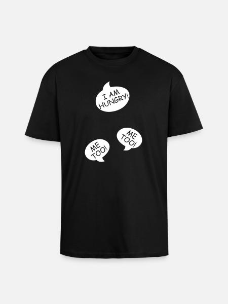 Pregnancy announce twins mom mom mom - Unisex Oversized Heavyweight T-shirt - black