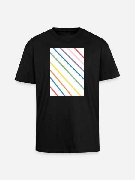 Creativity-Time - Oversized Heavyweight Unisex T-Shirt - Schwarz