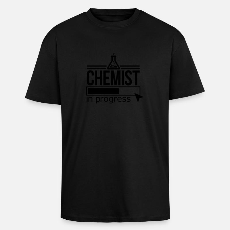 chemist - Unisex Oversized Heavyweight T-shirt - black