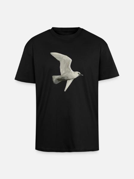 Bird - Unisex Oversized Heavyweight T-shirt - black