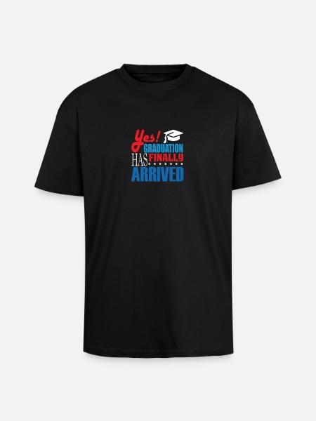 Graduation Graduation Abi Graduation Gift - Unisex Oversized Heavyweight T-shirt - black