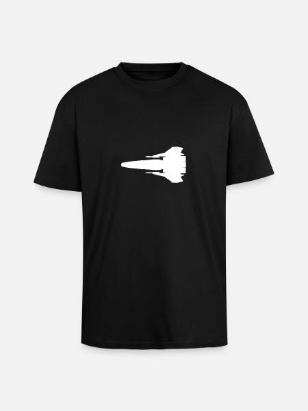 BSG Viper - T-shirt unisexe oversize épais - noir