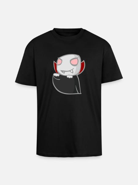 vampire - Unisex Oversized Heavyweight T-shirt - black