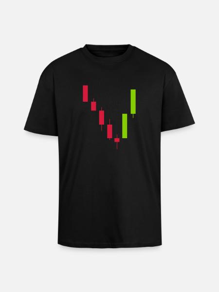 trading - Unisex Oversized Heavyweight T-shirt - black