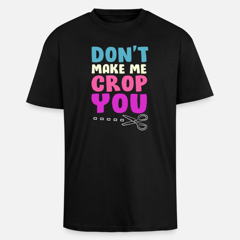 Scrapbooking Scrapbook - Oversized Heavyweight Unisex T-Shirt - Schwarz