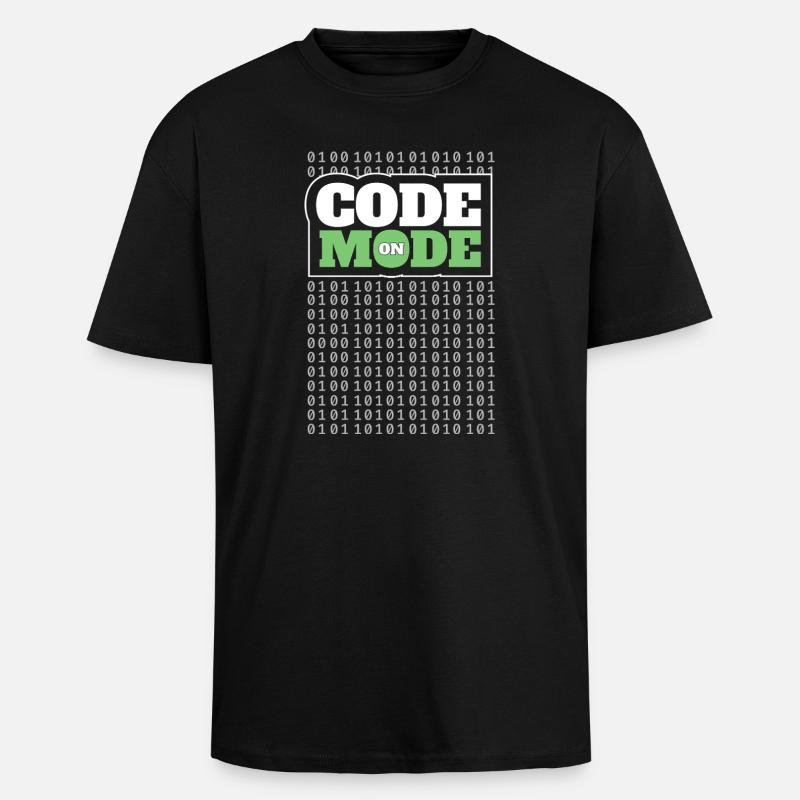 Codemodus An – Programmierung von Softwareentwickler Programmierer - Oversized Heavyweight Unisex T-Shirt - Schwarz
