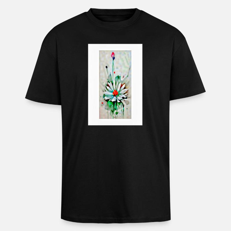 klajgrdajtscwlj - T-shirt unisexe oversize épais - noir