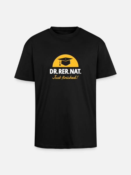 Doktor - Oversized Heavyweight Unisex T-Shirt - Schwarz