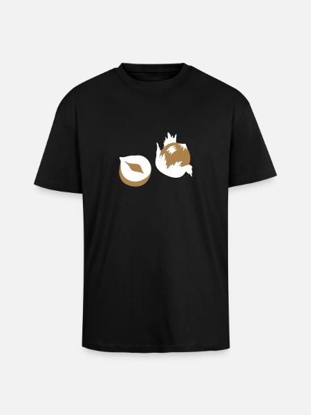 Nut - Nuts - Nuts - 2C - Unisex Oversized Heavyweight T-shirt - black