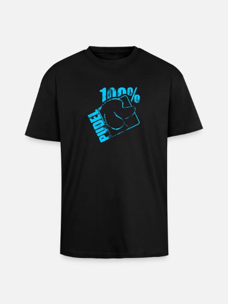 POODLE 100 - Unisex Oversized Heavyweight T-shirt - black