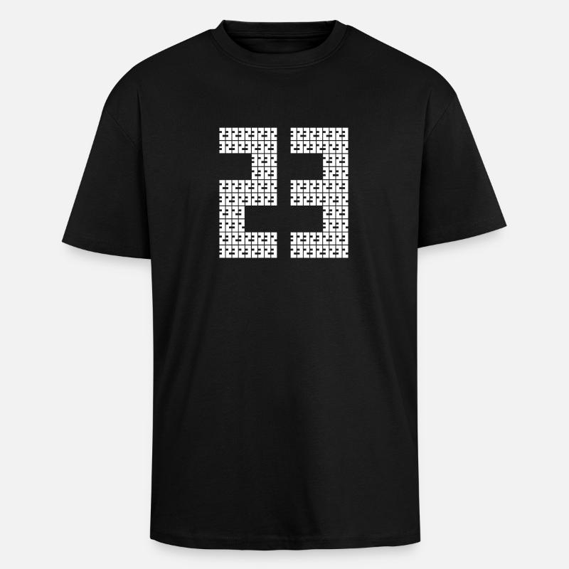 23 Tekno - Unisex Oversized Heavyweight T-shirt - black