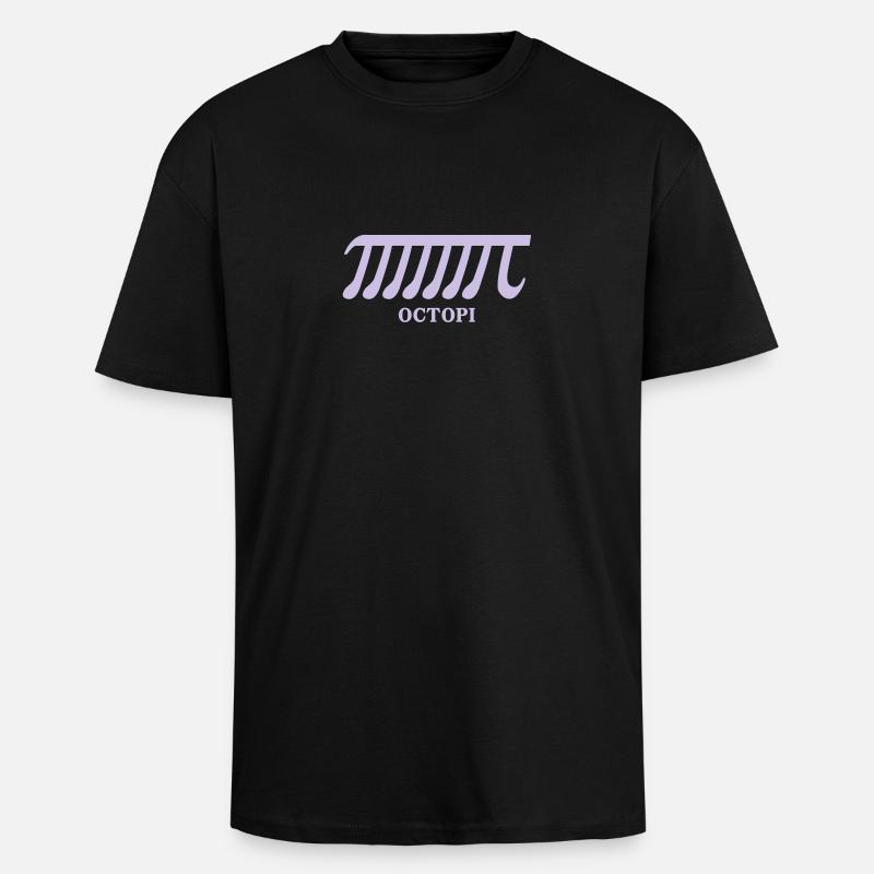 octopi - Oversized Heavyweight Unisex T-Shirt - Schwarz