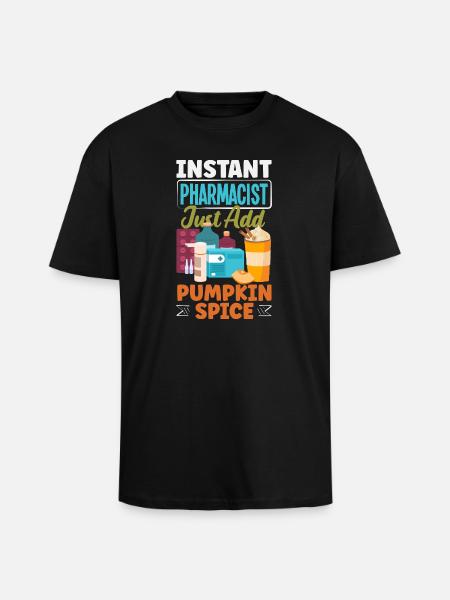 Apotheker Pharmazeutisch-technischer - Oversized Heavyweight Unisex T-Shirt - Schwarz