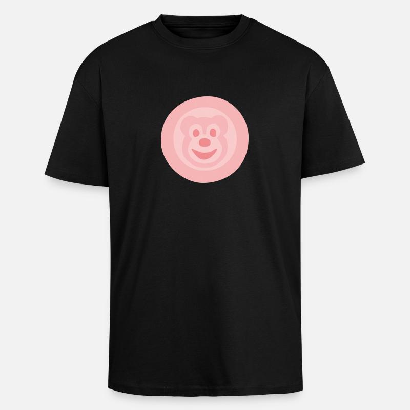 Bärchenwurst - T-shirt unisexe oversize épais - noir