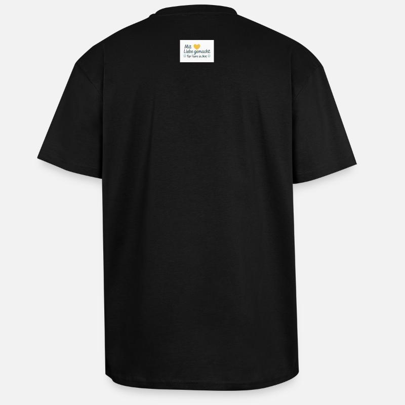 For animals in need - Unisex Oversized Heavyweight T-shirt - black