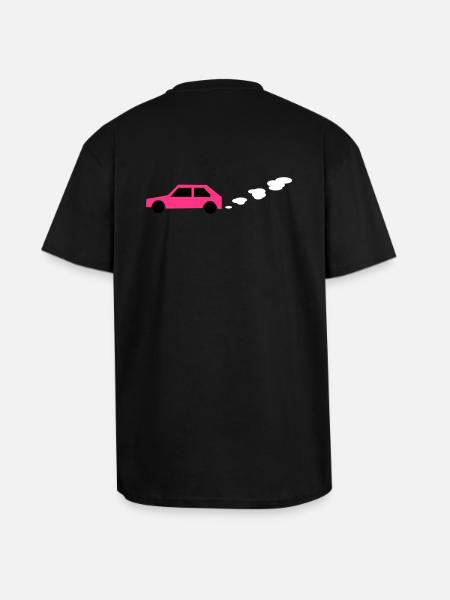 auto - Oversized Heavyweight Unisex T-Shirt - Schwarz