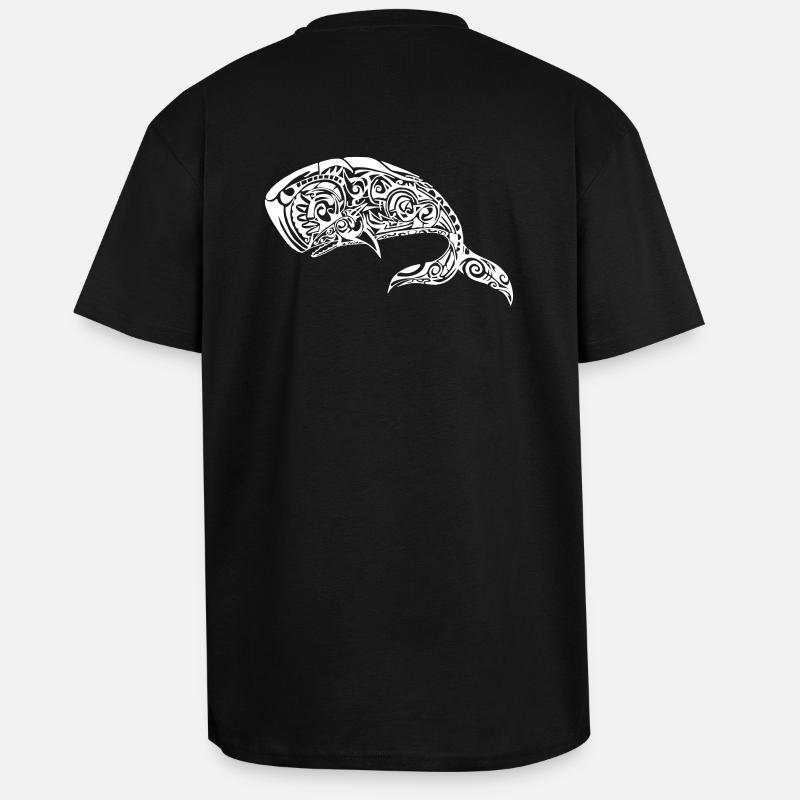 Dear Moby - Oversized Heavyweight Unisex T-Shirt - Schwarz