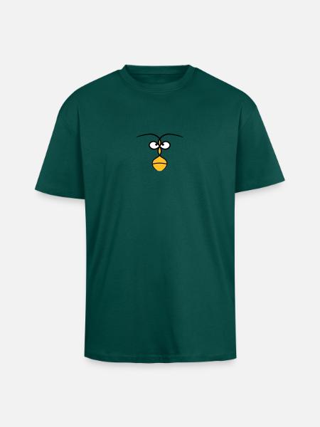 Face Tribal - Unisex Oversized Heavyweight T-shirt - hunter green