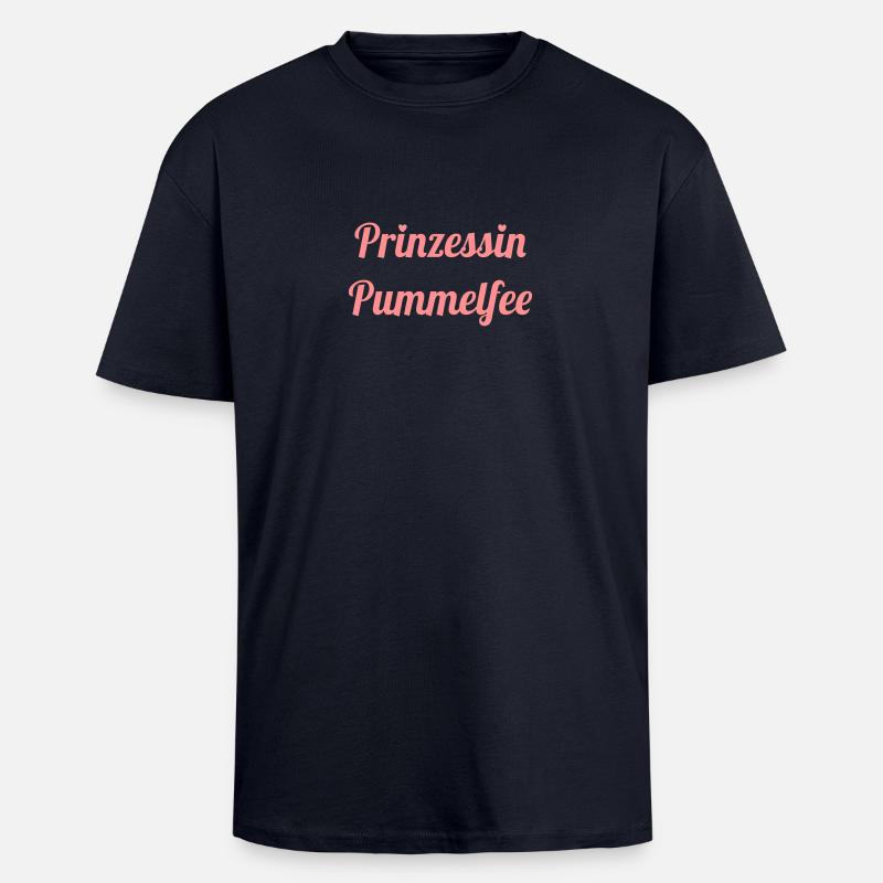 Prinzessin Pummelfee - Oversized Heavyweight Unisex T-Shirt - French Navy