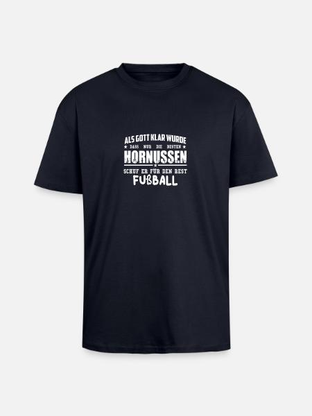 Hornussen - Schweiz - Oversized Heavyweight Unisex T-Shirt - French Navy