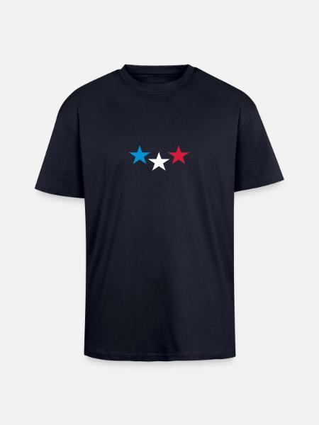 france - Unisex Oversized Heavyweight T-shirt - french navy
