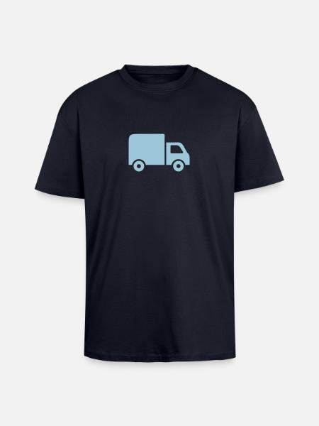 LKW - Oversized Heavyweight Unisex T-Shirt - French Navy