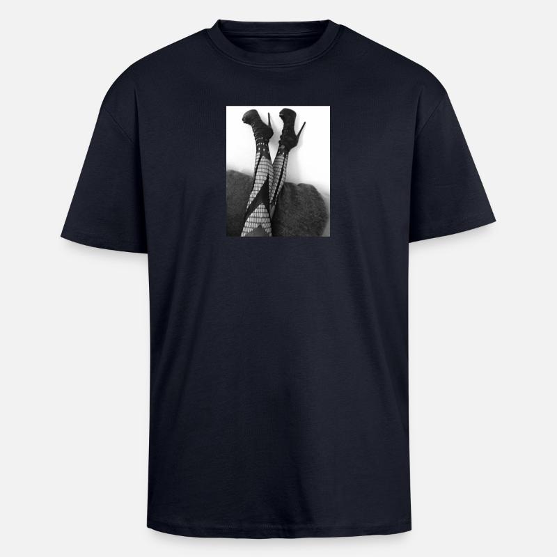 7E6FB826 AD47 4463 A545 90E6508F6BF1 - Oversized Heavyweight Unisex T-Shirt - French Navy