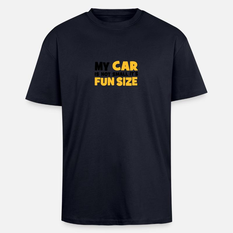 Auto - Oversized Heavyweight Unisex T-Shirt - French Navy