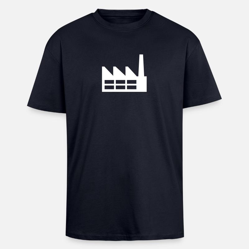 Fabrik - Oversized Heavyweight Unisex T-Shirt - French Navy