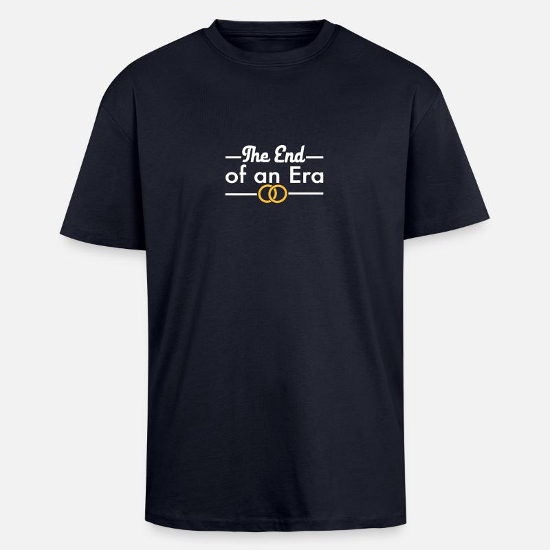 Junggesellenabschied - Oversized Heavyweight Unisex T-Shirt - French Navy