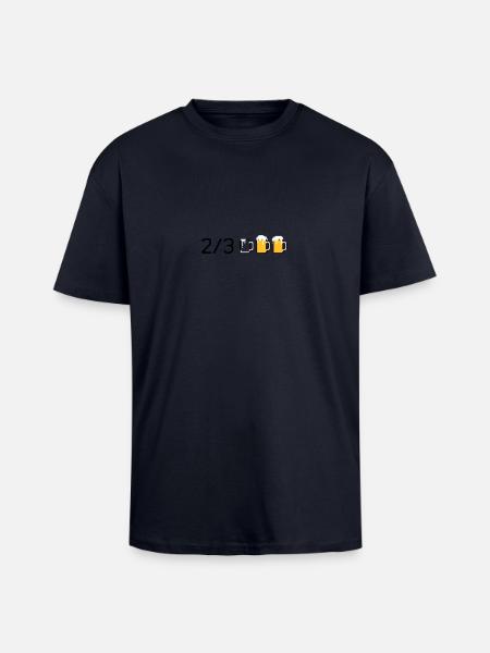 2.3 - Unisex Oversized Heavyweight T-shirt - french navy