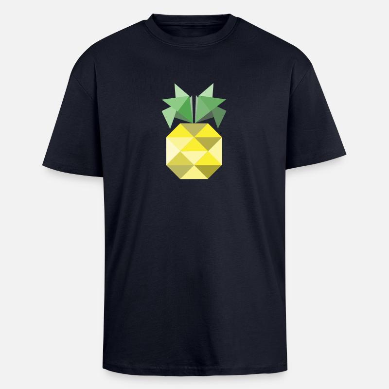 Das ist eine Ananas! - Oversized Heavyweight Unisex T-Shirt - French Navy