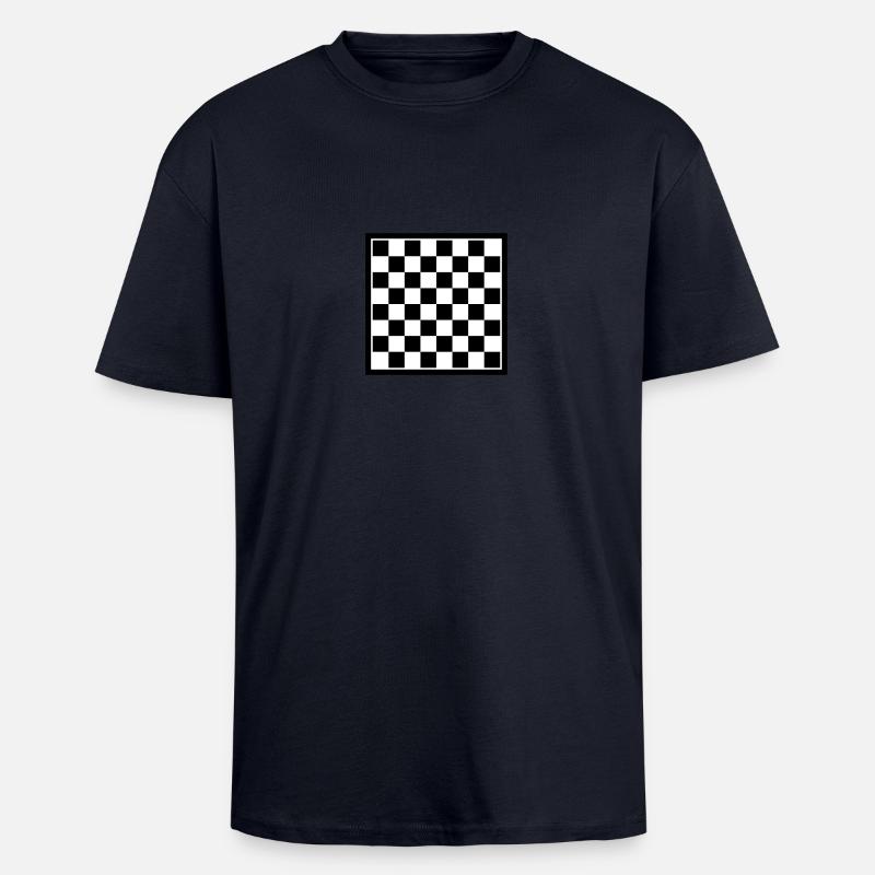 Dame - Oversized Heavyweight Unisex T-Shirt - French Navy