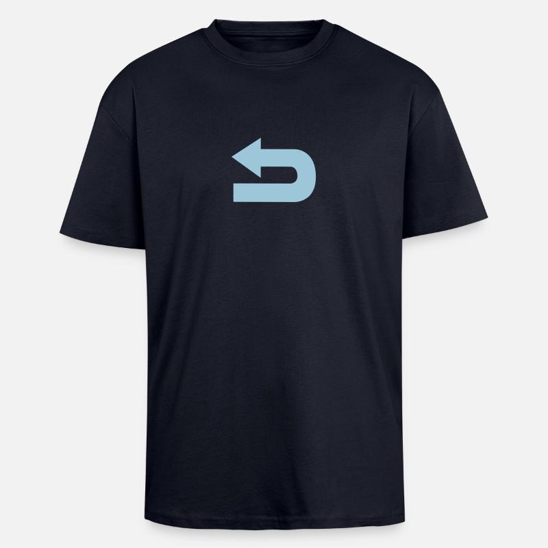pfeil - Oversized Heavyweight Unisex T-Shirt - French Navy