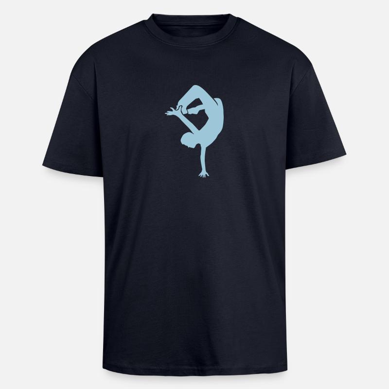 Breakdance - Unisex Oversized Heavyweight T-shirt - french navy