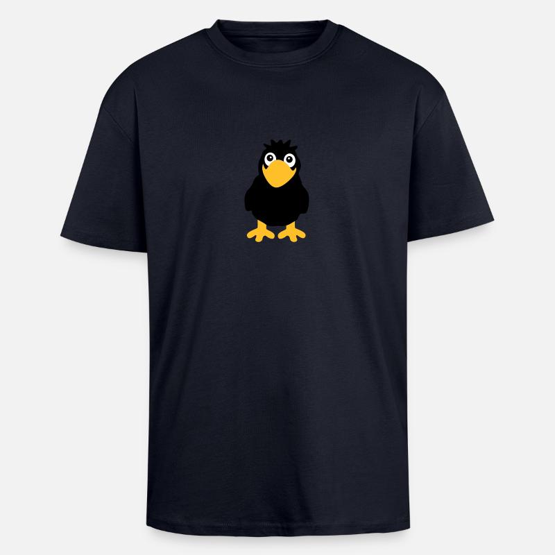 Rabe - Oversized Heavyweight Unisex T-Shirt - French Navy