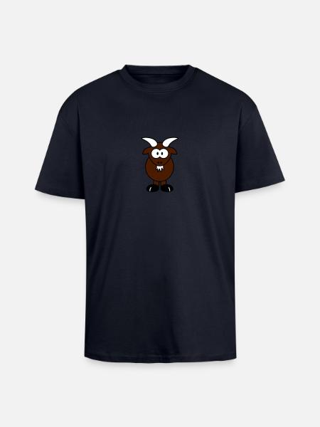 goat - Unisex Oversized Heavyweight T-shirt - french navy