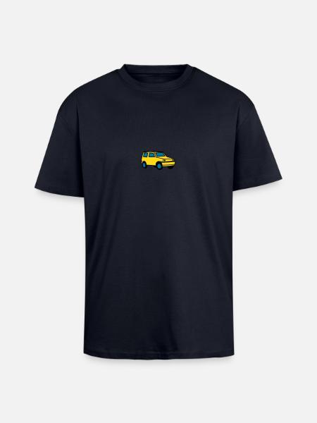 Auto - Oversized Heavyweight Unisex T-Shirt - French Navy