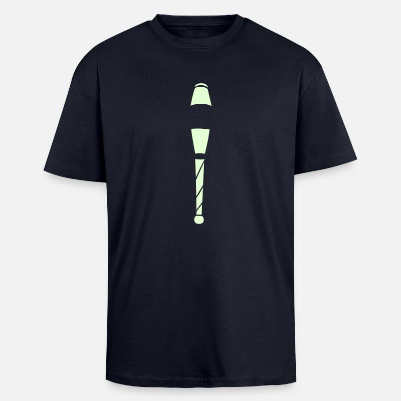 Keule - Oversized Heavyweight Unisex T-Shirt - French Navy