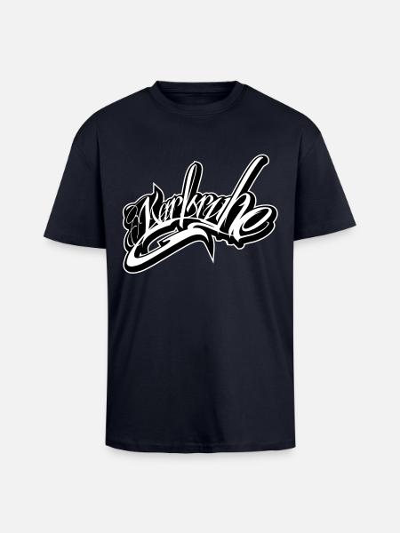 Karlsruhe - Unisex Oversized Heavyweight T-shirt - french navy