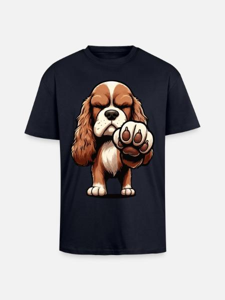Cocker Spaniel Cockerhund Cocker Spaniel Besitzer - Oversized Heavyweight Unisex T-Shirt - French Navy